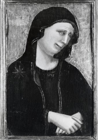 Arte Fotografica — Maestro di San Martino alla Palma - sec. XIV - Madonna dolente — insieme